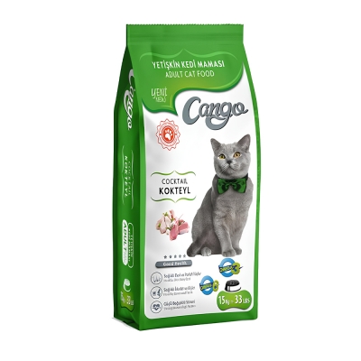 Cango Kokteyl Yetişkin Kedi Maması 15Kg.